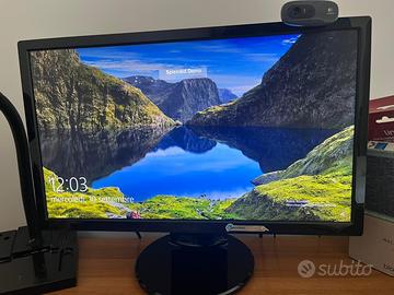 PC Fisso , comprensivo di monitor, webcam, tastier