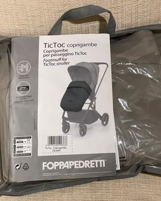Coprigambe foppapedretti per passeggino tic toc