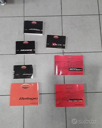 manuale istruzioni D'uso moto guzzi vari modelli
