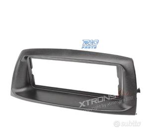 CORNICE NERA RADIO 1-DIN PER FIAT