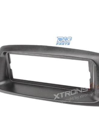 CORNICE NERA RADIO 1-DIN PER FIAT
