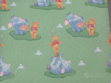 Trapunta leggera verde Winnie The Pooh