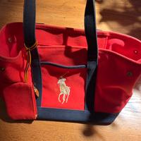 Borsa Ralph Lauren Rossa