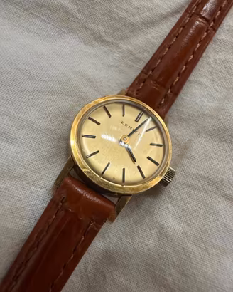Zenith oro giallo 18K vintage perfetto