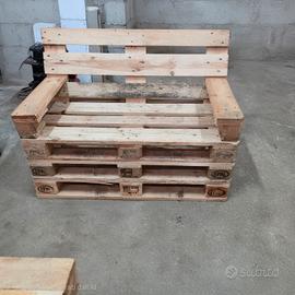 panchine con pallet epal 