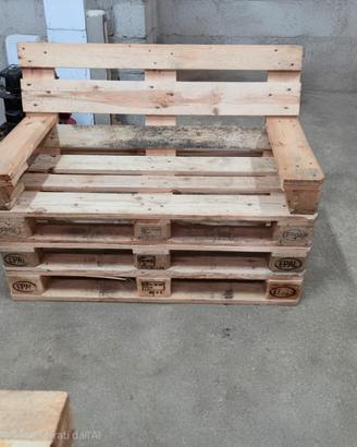 panchine con pallet epal 