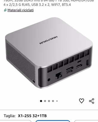 MINISFORUM AI X1-255 Mini PC