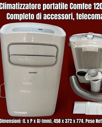 Climatizzatore portatile Comfee 12000 BTU Completo