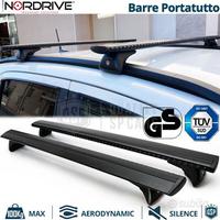 Barre Tetto per Renault Espace VI Alluminio Nero