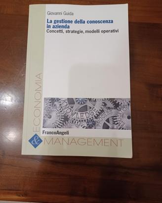 LIBRO - LA GESTIONE DELLA CONOSCENZA IN AZIENDA.