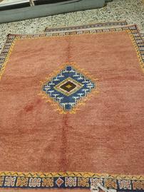Tappeto quadrato berbero Marocco 