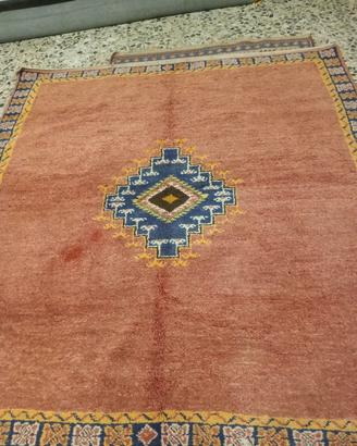 Tappeto quadrato berbero Marocco 