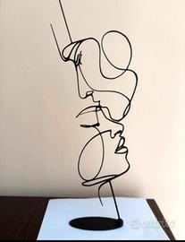 Soprammobile  bacio d'amore etereo  san Valentino