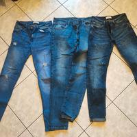 pantaloni jeans uomo marca Celio e Trez