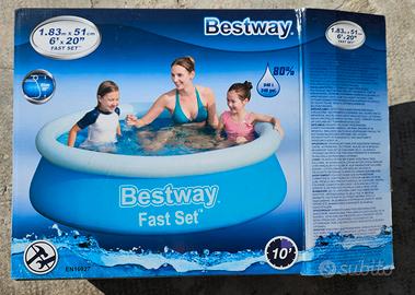 Piscina Best Way Fast Set circolare 1,83 x 51 cm. 