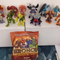 Collezione completa 14 Figure Kronox Guerrieri