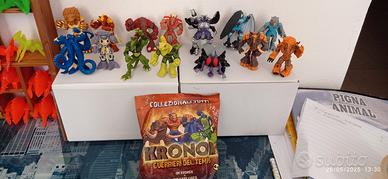 Collezione completa 14 Figure Kronox Guerrieri