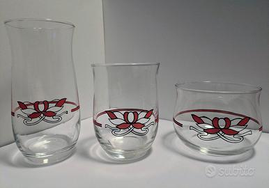 Set bicchieri vintage Maggi