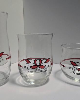 Set bicchieri vintage Maggi