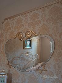 Letto matrimoniale e specchiera VITTORIA ORLANDI