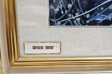 Goffredo Trifirò - Olio su tela materico