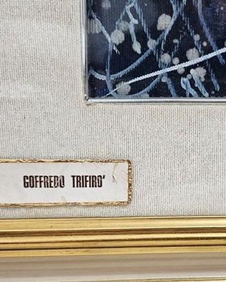 Goffredo Trifirò - Olio su tela materico