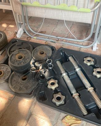 Kit dischi ghisa completo decathlon
