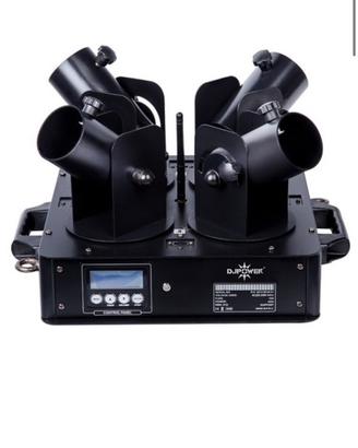 Dj-Power R-6 Spara Coriandoli a 4 Cannoni