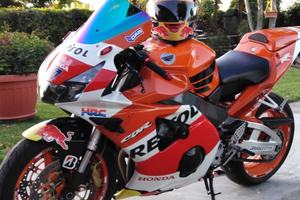 Cbr 954 fireblade rr colazione Repsol