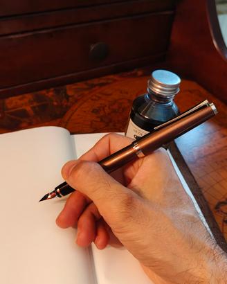 penna stilografica Pilot falcon Elabo metallo SEF 