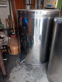 Tinozza in acciaio inox 