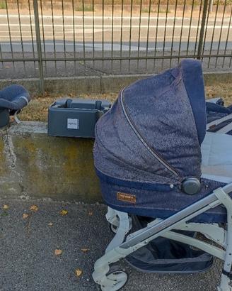 trio inglesina + base auto per ovetto