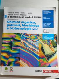 Testo scolastico "Il carbonio, gli enzimi, il DNA"