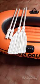 gommone + remi smontabili in alluminio