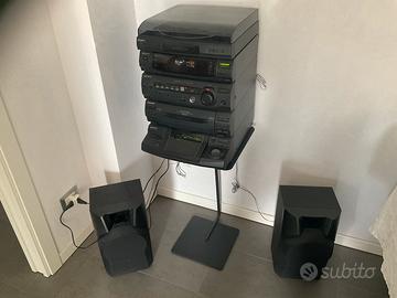 Impianto hi-fi Sony completo con casse