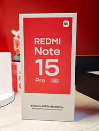 Redmi Note 15 Pro 5G 12/512 Black Nuovo GaranziaIT