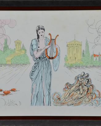 #Salvador Dalì litografia surrealista