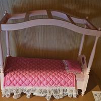 Letto barbie luci di stelle anni 80