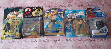 Batman superman spiderman action figures giochi