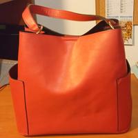 Borsa rosso corallo