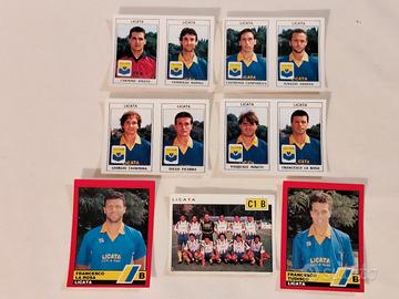 Figurine Licata 1989/90 e 91/92 Panini e Vallardi 