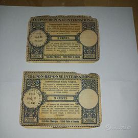 Coupon reponse international vintage