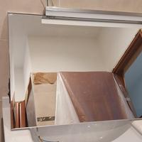 Specchio con luce 90 x 50 marca Azzurra 