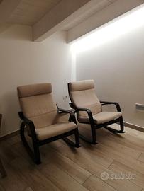 Poang Ikea - due poltrone a dondolo