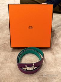 Cintura Hermès Reversibile in Pelle Epsom