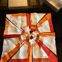 Bulgari Accessorio Foulard Fazzoletto in seta