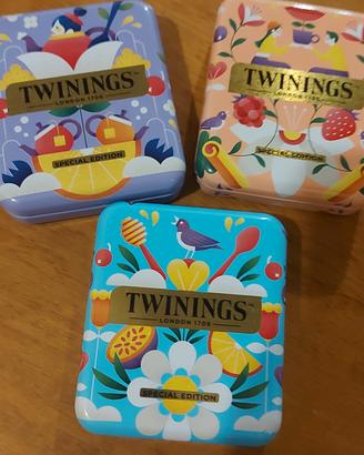 twinings set scatola in latta