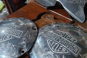  carter Harley Davidson Shadow incise a mano