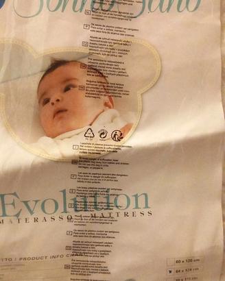 materasso bambino Sonno Sano PALI   EVOLUTION