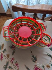 Sottopiatto con porta bicchiere 